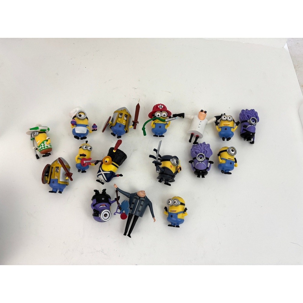 Despicable Me Thinkway Toys Minions 16-Piece Figure Lot Gru Nefario
